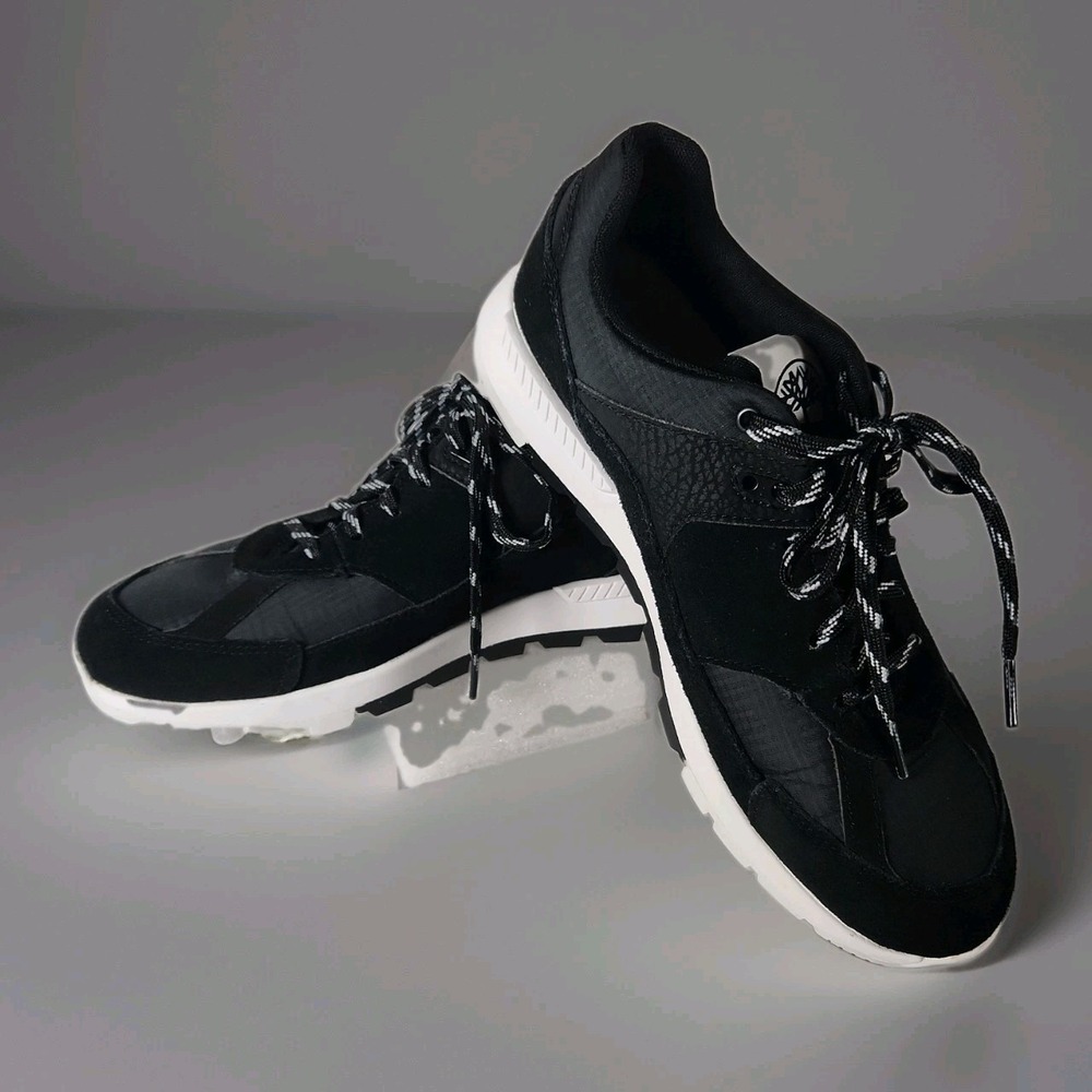 Timberland Field Trekker Low Black Suede Hiking Shoes Womens 9 A2FFV